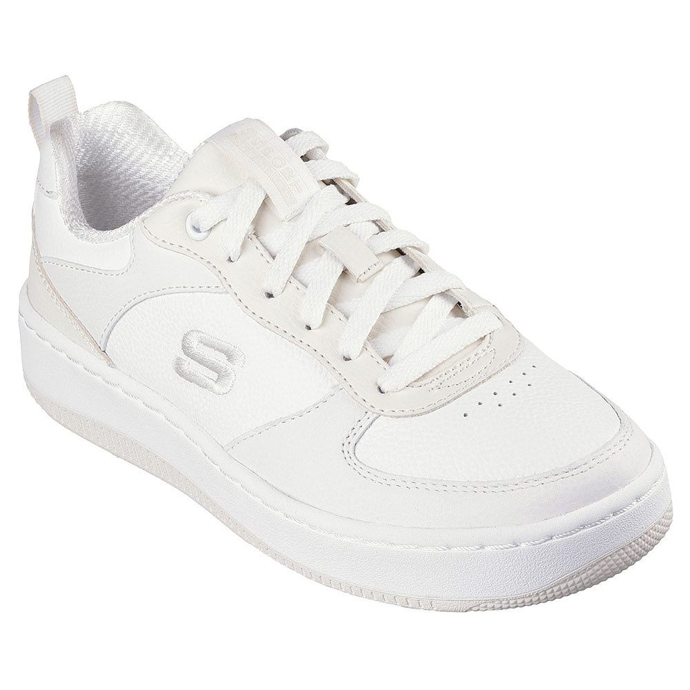 สเก็ตเชอร์ส ผู้หญิง California Pack: Sport Court 92 - Sweet Rendezvous |  White/Natural รองเท้า – Skechers Thailand