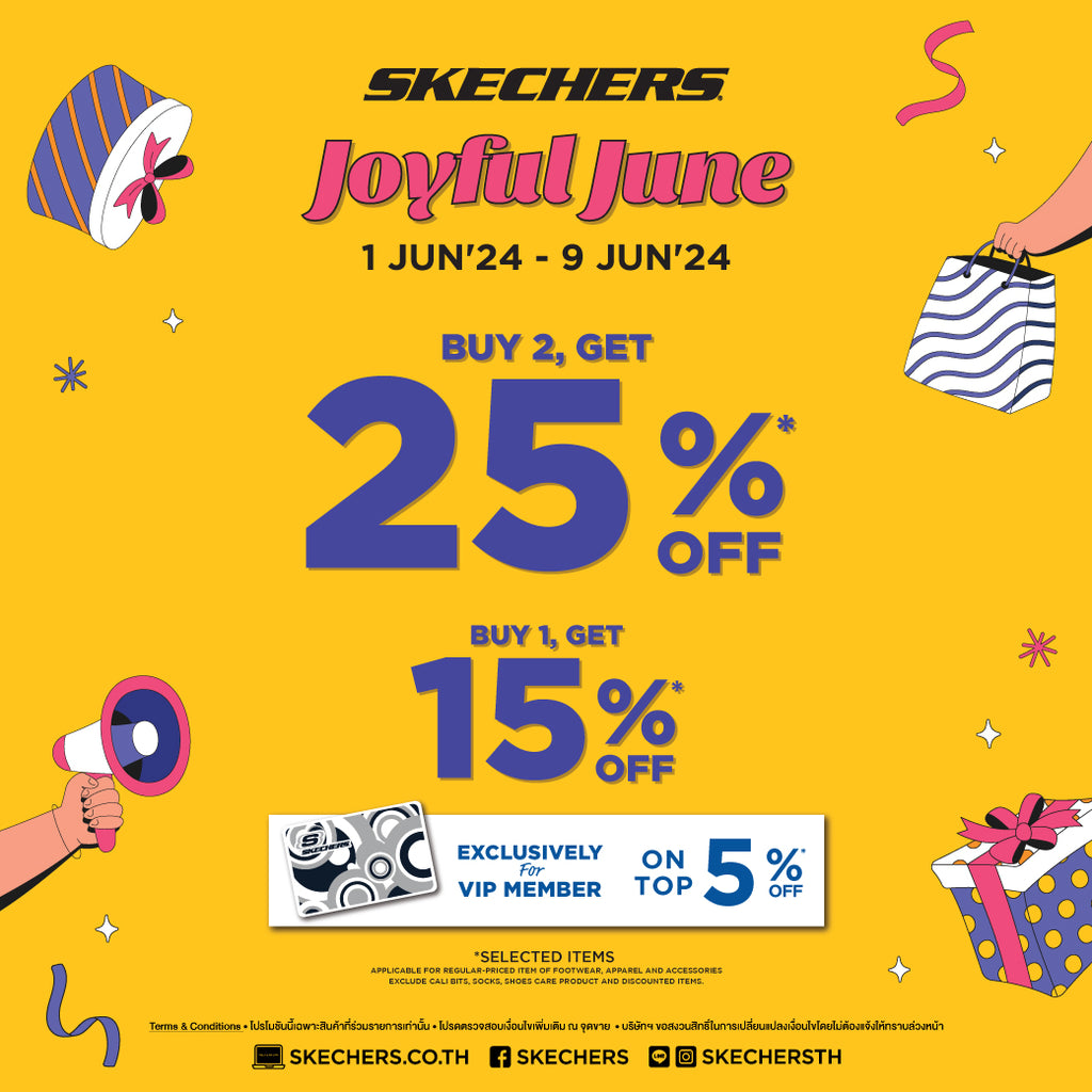 SKECHERS Joyful June 2024