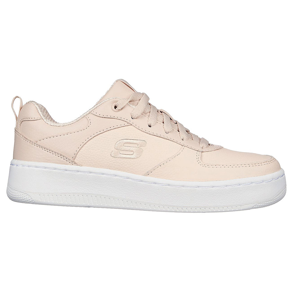 สเก็ตเชอร์ส ผู้หญิง California Pack: Sport Court 92 - Sweet Rendezvous |  White/Natural รองเท้า – Skechers Thailand