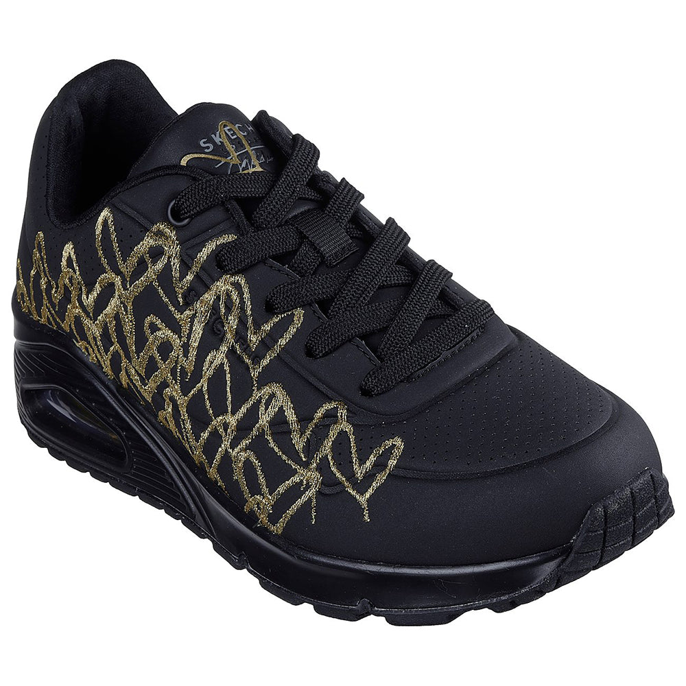 JGoldcrown: SKECHERS Street Uno - Golden Heart