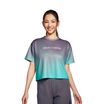 Tropical Bloom: Performance Short Sleeve Tee